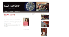 Desktop Screenshot of bauartscholz.de