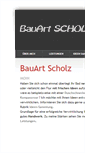 Mobile Screenshot of bauartscholz.de