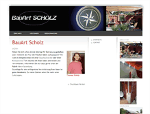 Tablet Screenshot of bauartscholz.de